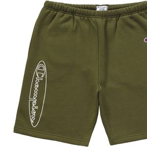Supreme Champion Outline Sweatshort (Olive) L